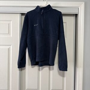 Navy Columbia Quarter Zip